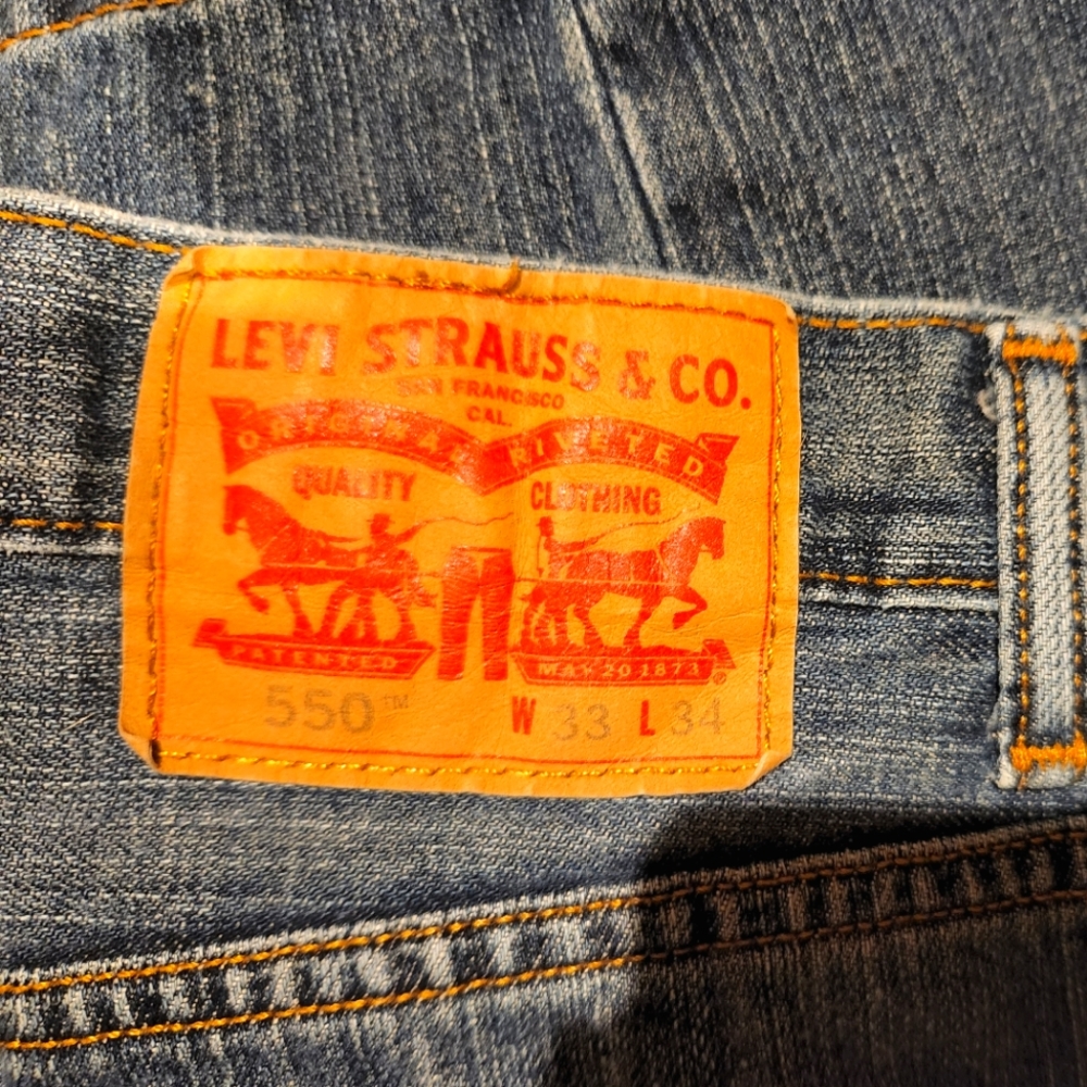 Levi's Men's 550 Jeans 33W×34L